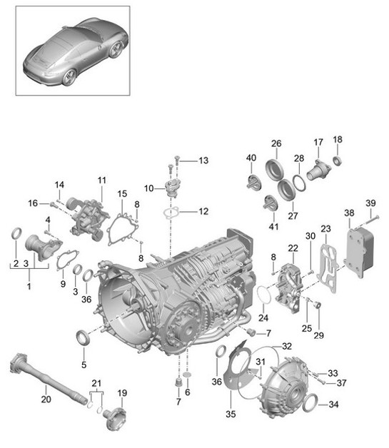 Diagram 302-005 Porsche 9J1.1 Taycan 2020-24 