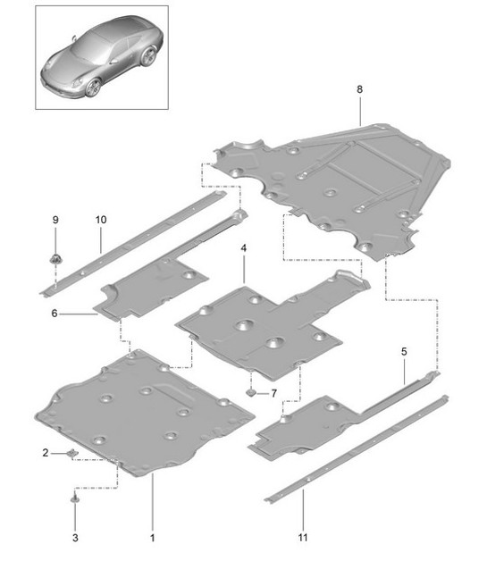 Diagram 801-070 Porsche Macan (95B) MK3 2022>> 