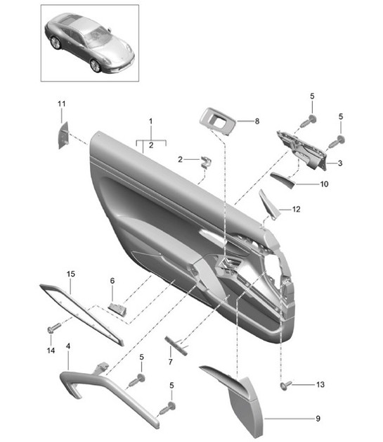 Diagram 808-010 Porsche Macan (95B) MK3 2022>> 
