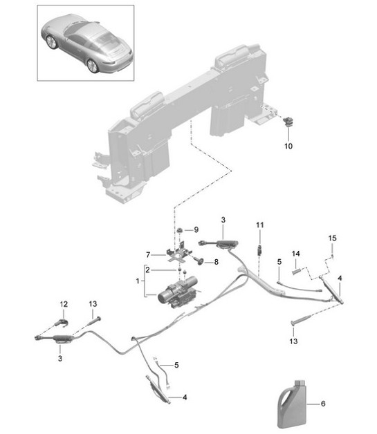 Diagram 811-057 Porsche Macan (95B) MK1 (2014-2018) Carrocería