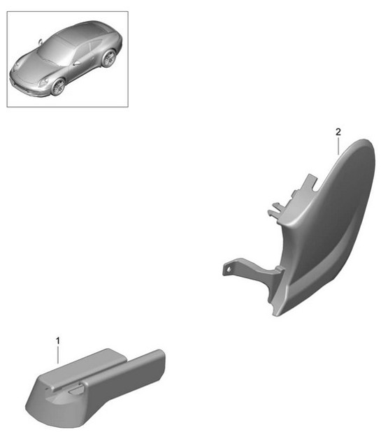 Diagram 817-015 Porsche Macan (95B) MK1 (2014-2018) Body