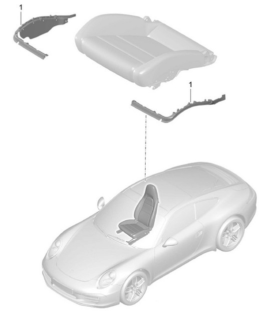Diagram 817-024 Porsche Macan (95B) MK1 (2014-2018) Body