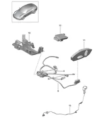 Kabelsatz / Schalter / Steuergeräte / Elektromotor 991.1 2012>>