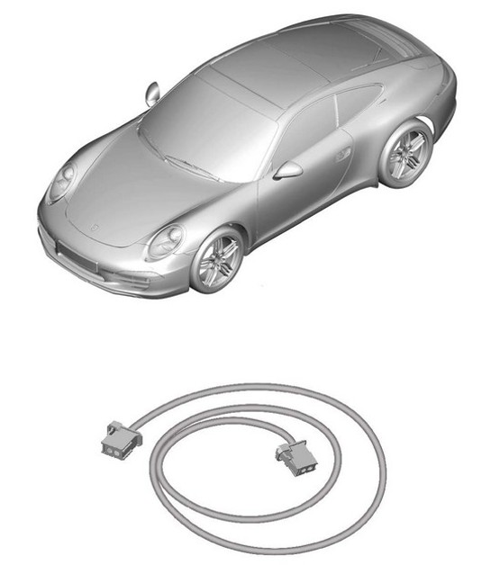 Diagram 902-060 Porsche 997 MKII Carrera C4S 3.8L 2009-12 Electrical equipment