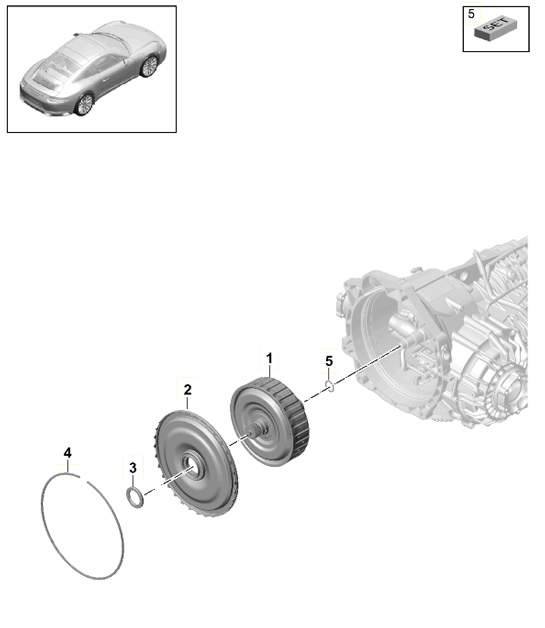 Diagram 320-010 Porsche 9J1.1 Taycan GTS 2020-24 