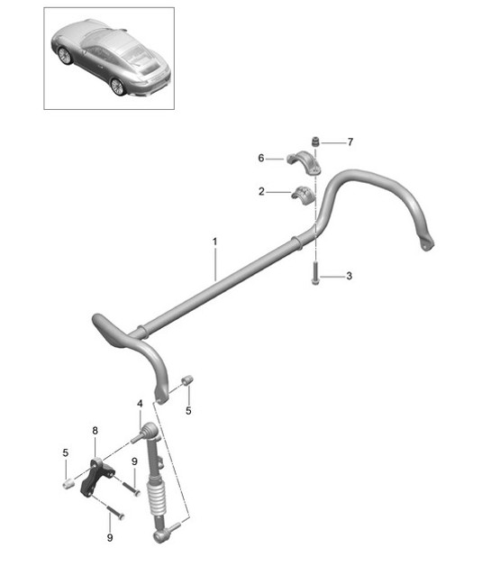 Diagram 402-010 Porsche 971.2 Panamera 4 2.9L V6 2021-23 