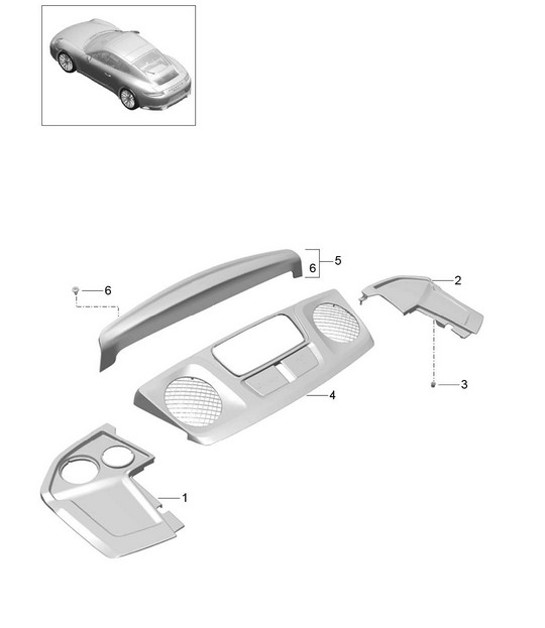 Diagram 801-080 Porsche 911 & 912 (1965-1989) Body