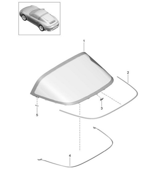 Diagram 805-010 Porsche 9J1.1 Taycan 2020-24 