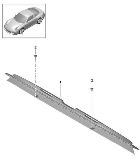 Diagram 811-010 Porsche Cayman 718C (982C) 2017>> Body