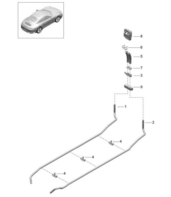 Diagram 813-050 Porsche Macan (95B) MK1 (2014-2018) Body
