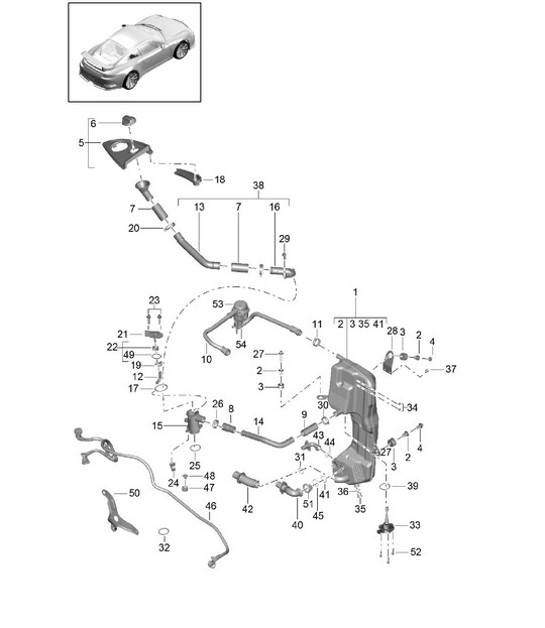 Diagram 104-006 Porsche 944 (1982-1991) 