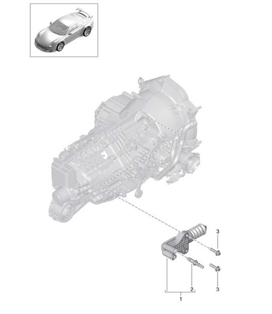 Diagram 301-005 Porsche Macan (95B) MK1 (2014-2018) Transmission