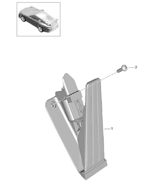Diagram 702-010 Porsche 944 (1982-1991) 