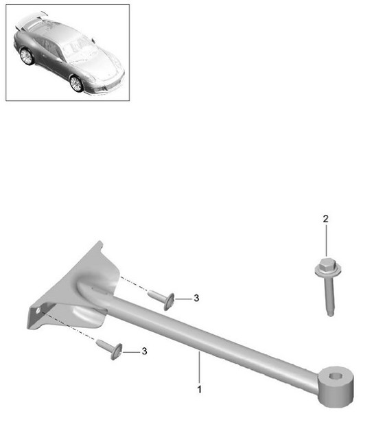 Diagram 801-015 Porsche 991 (911) MK2 2016-2019 Body