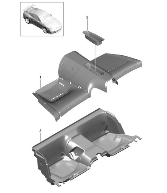 Diagram 807-022 Porsche 928GT 5.0L 1989-91 