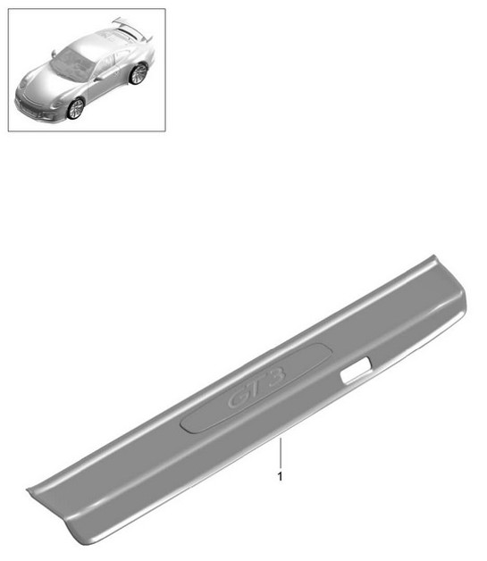 Diagram 807-055 Porsche Macan (95B) MK1 (2014-2018) Body