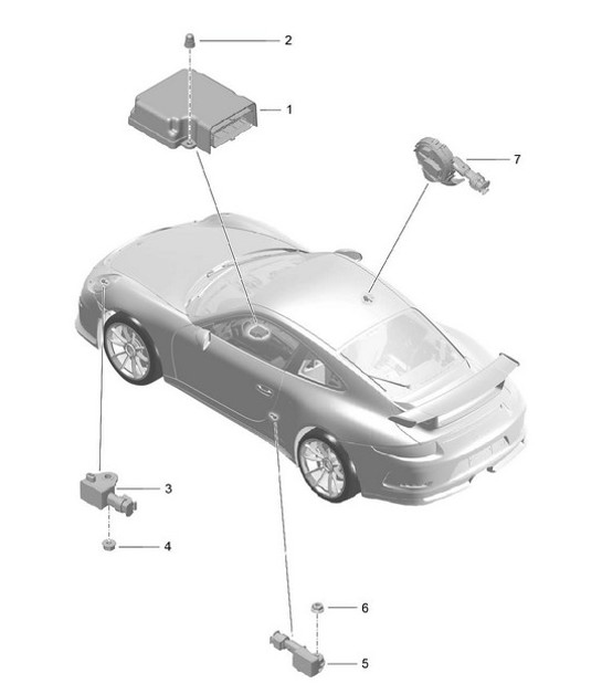 Diagram 901-005 Porsche Macan (95B) MK3 2022>> 