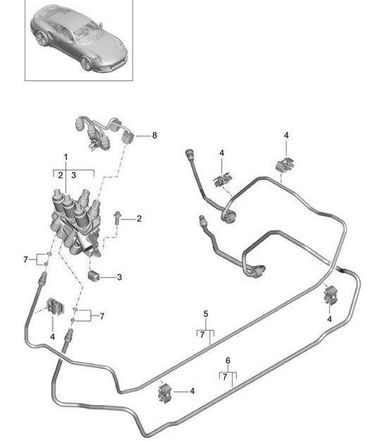 Diagram 402-022 Porsche Panamera 976 2023>> 