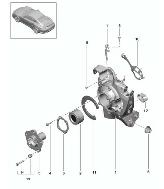 Diagram 501-000 Porsche Taycan 2020>> 