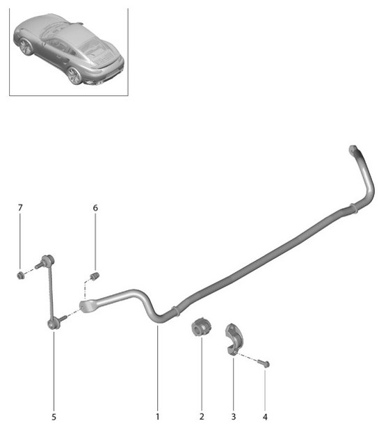 Diagram 501-013 Porsche Panamera 971 MK2 (2021-2023) 