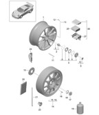 Wheels, Brakes 991 (911) MK2 2016-2019