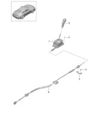 Hand Lever System, Pedal Cluster  991 (911) MK1 2012-2016