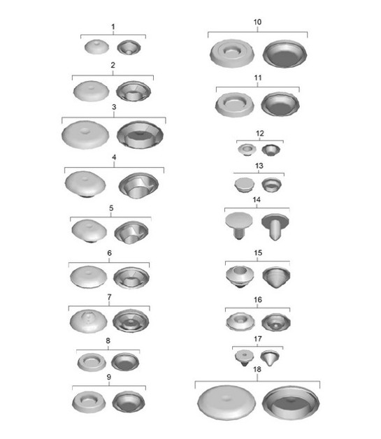 Diagram 801-002 Porsche 911 & 912 (1965-1989) Body