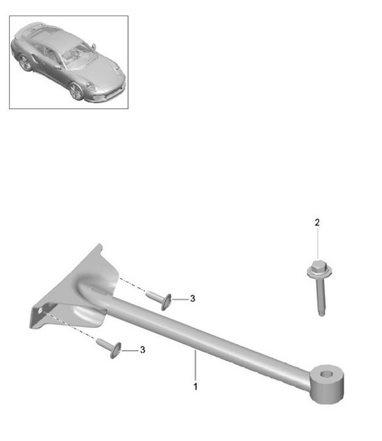 Diagram 801-015 Porsche 997 MK1 GT3 / GT3 RS 2007-09 Body