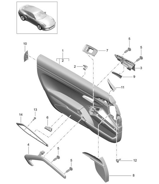 Diagram 808-005 Porsche 9J1.1 Taycan 2020-24 