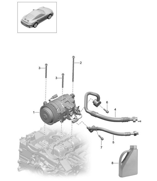 Diagram 813-015 Porsche 9J1.1 Taycan 2020-24 