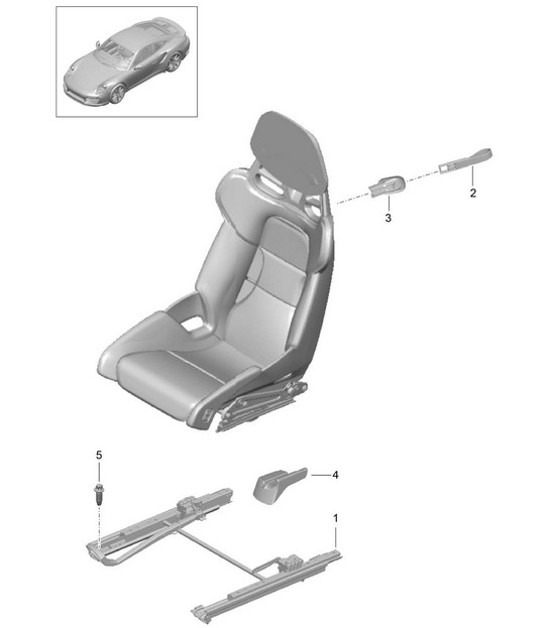Diagram 817-000 Porsche 968 (1992-1995)  车身