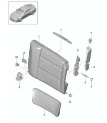 Respaldo de emergencia / Accesorios - COUPE - 991 Turbo >>2016