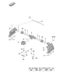 Ansaugluftverteiler / Drosselklappe 992.1 Carrera 2019 - 2024