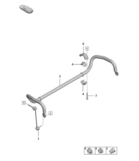 Diagram 402-025 Porsche Carrera GT 2003-06 
