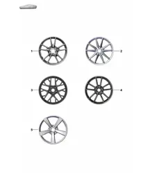 Leichtmetallfelge 992.1 Carrera 2019 - 2024