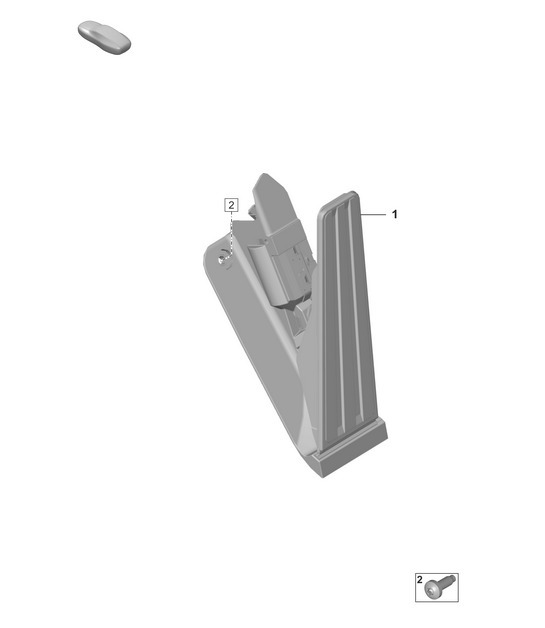 Diagram 704-000 Porsche Boxster 718 (982) 2017>> Handhebelsystem, Pedalgruppe 