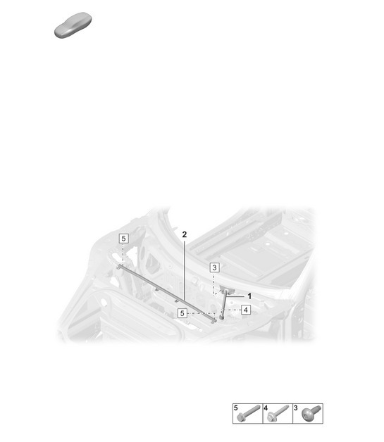 Diagram 801-150 Porsche Cayenne 92A (958) 2010-2017 Body