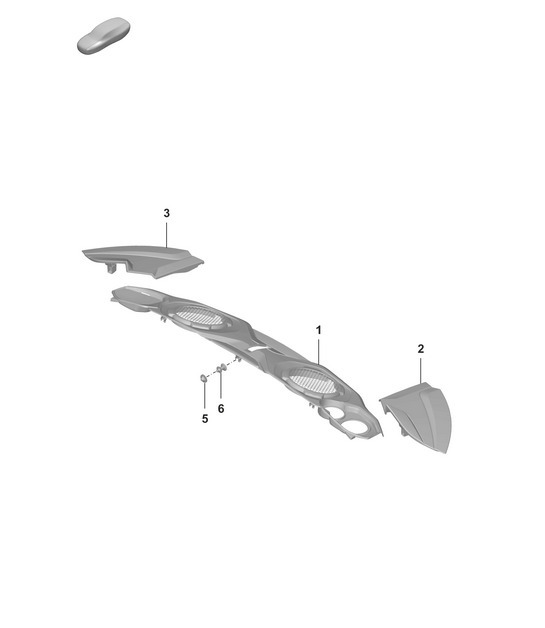 Diagram 801-800 Porsche 992 (911) MK1 2019-2024 Carrosserie