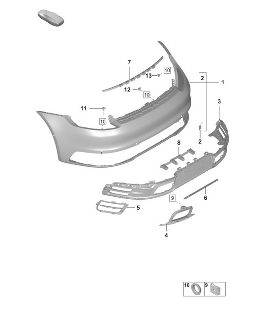 Diagram 802-600 Porsche 928 (1978-1995) 