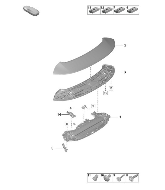 Diagram 803-180 Porsche 944 2.5L 8V 1982-87 