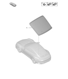Lunette arrière 992.1 Carrera 2019 - 2024