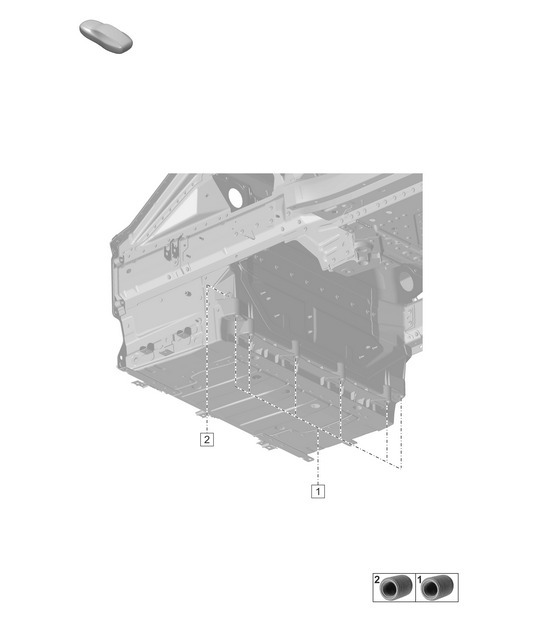 Diagram 806-650 Porsche Cayenne 92A (958) 2010-2017 Body