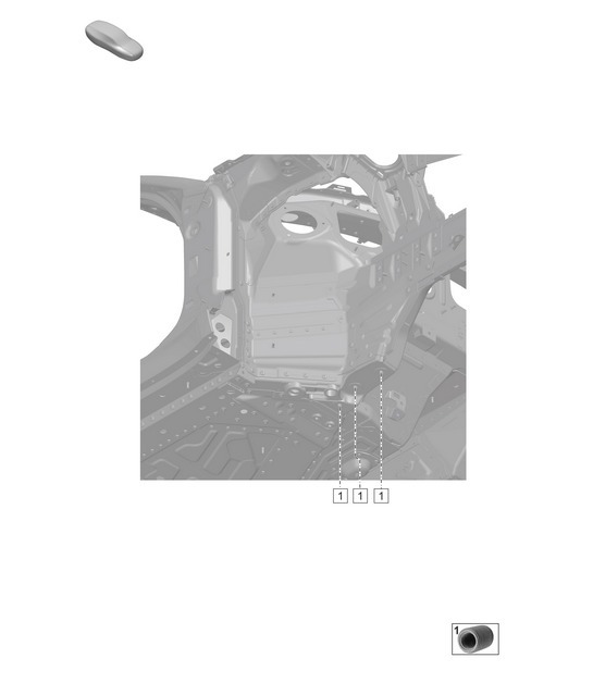 Diagram 806-750 Porsche Cayenne 92A (958) 2010-2017 Body