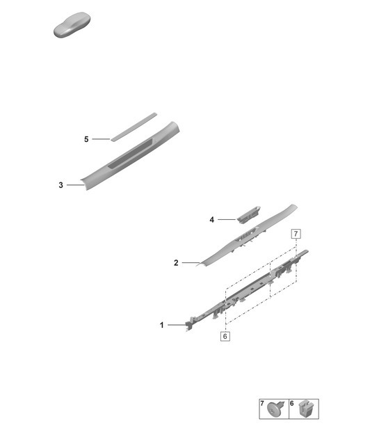 Diagram 807-150 Porsche 911 & 912 (1965-1989) Body