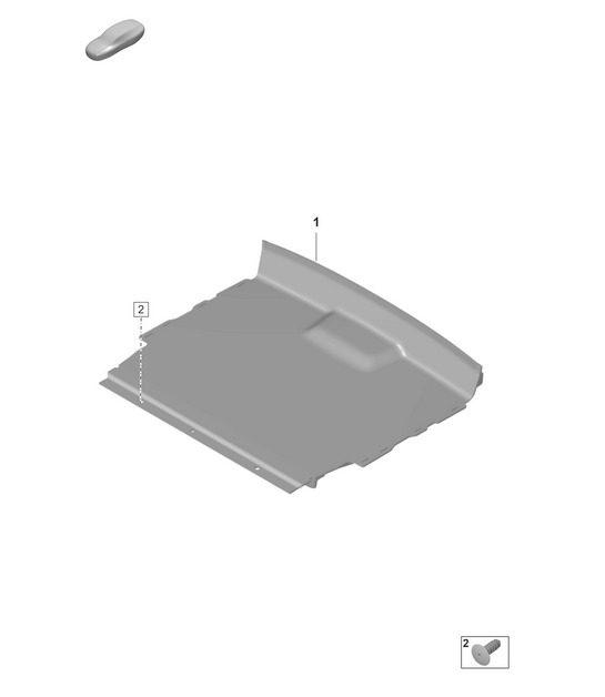 Diagram 807-315 Porsche Macan (95B) MK1 (2014-2018) Body
