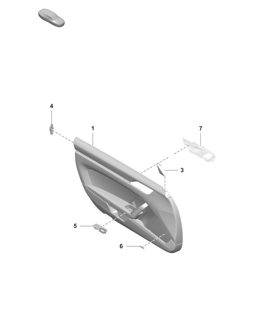Diagram 808-000 Porsche 992 (911) MK1 2019-2024 Body