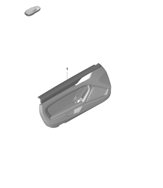 Diagram 808-320 Porsche 992 (911) MK1 2019-2024 Carrosserie