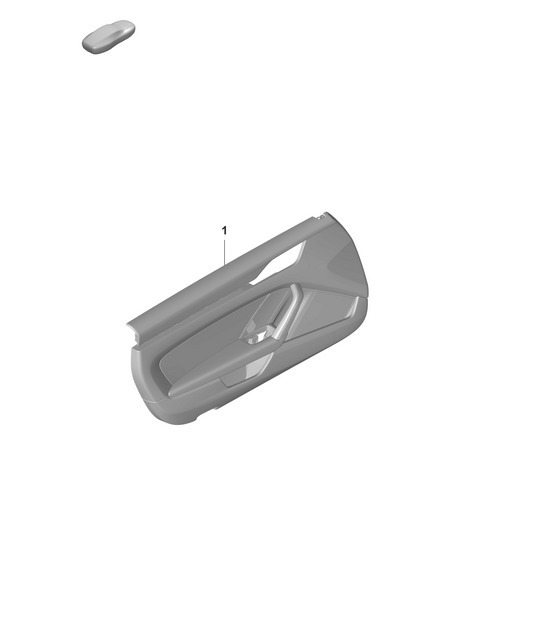 Diagram 808-420 Porsche 992 (911) MK1 2019-2024 Carrosserie