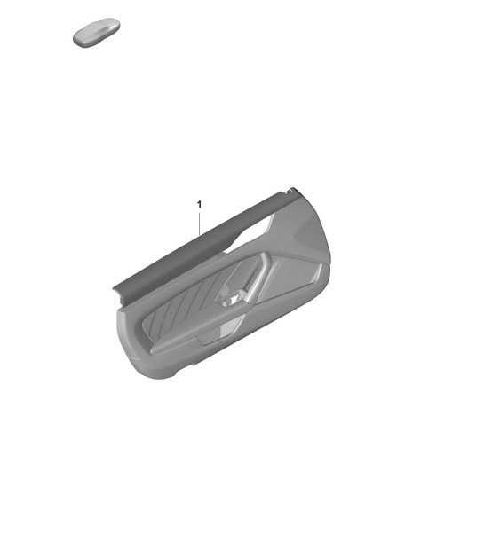Diagram 808-550 Porsche 992 (911) MK1 2019-2024 Carrosserie