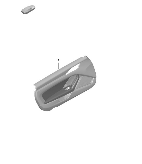 Diagram 808-720 Porsche 992 (911) MK1 2019-2024 Carrosserie